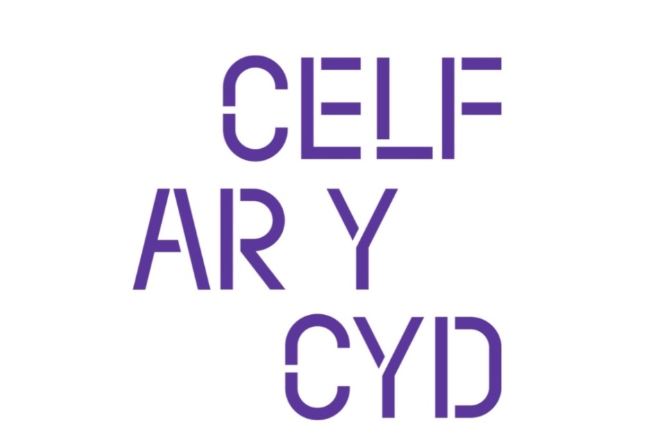Celf ar y Cyd logo
