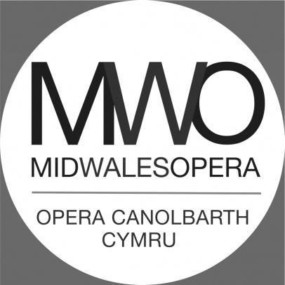Logo Mid Wales Opera Opera Canolbarth Cymru