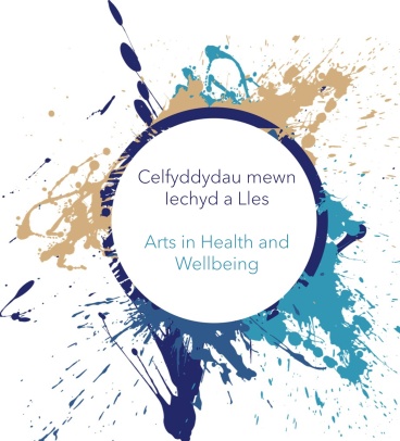 Logo - Celfyddydau mewn Iechyd a Lles