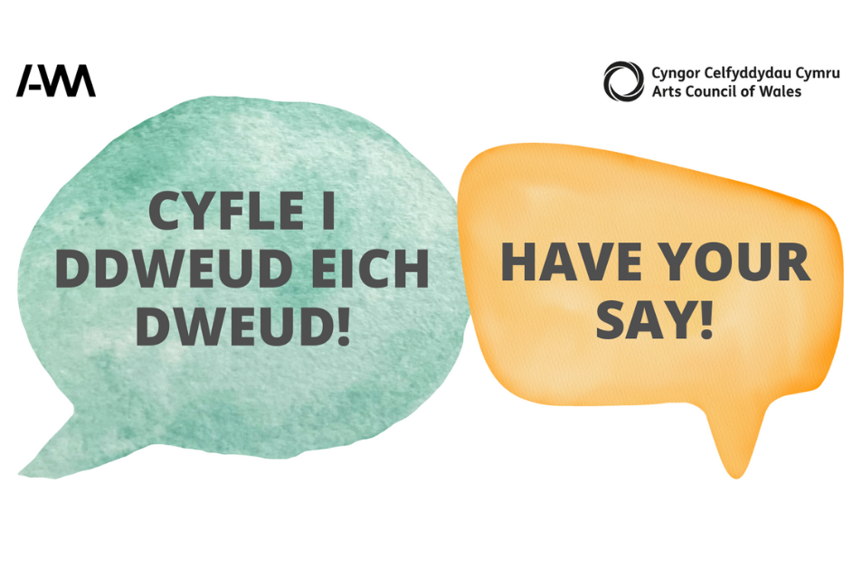 Logo - Have your say / Cyfle i ddweud eich dweud