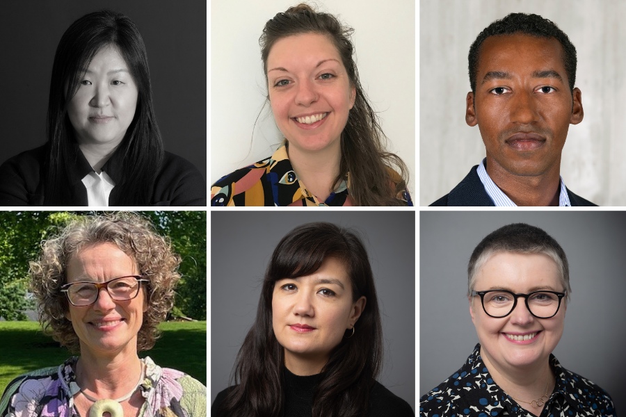 A series of headshots of the selection panel members