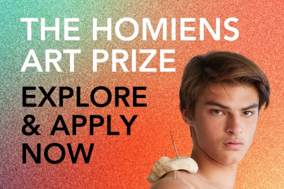 Poster - Homiens Art Prize / Gwobr Gelf Homiens