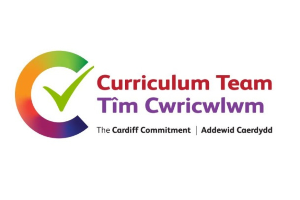 Logo - Curriculum Team: Cardiff Council / Tîm Cwricwlwm: Cyngor Caerdydd