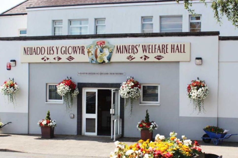 Photograph of the Welfare Hall / Ffotograff o'r Neuadd Les